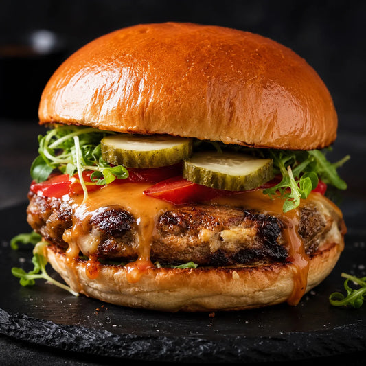 Fresh classic burger