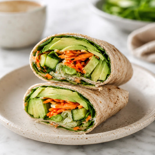 Fresh veggie wrap