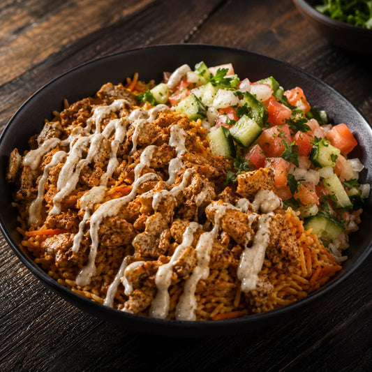 Loaded Chicken Rice Bowl