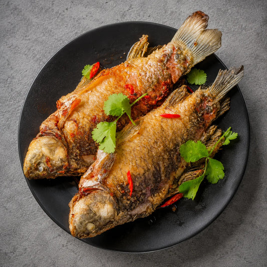 Special halal fried fish