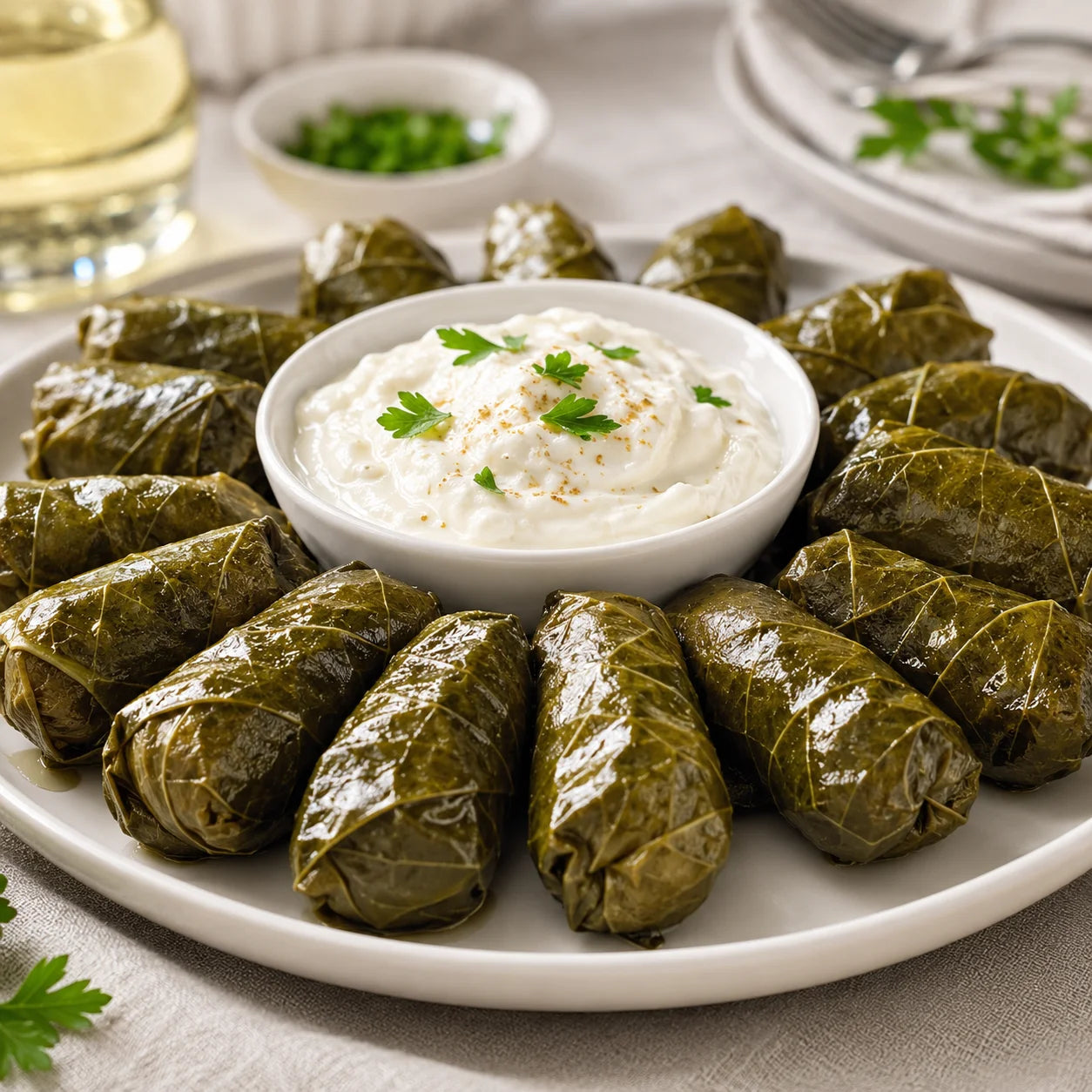 Authentic dolma rolls
