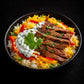 Authentic halal gyro meal
