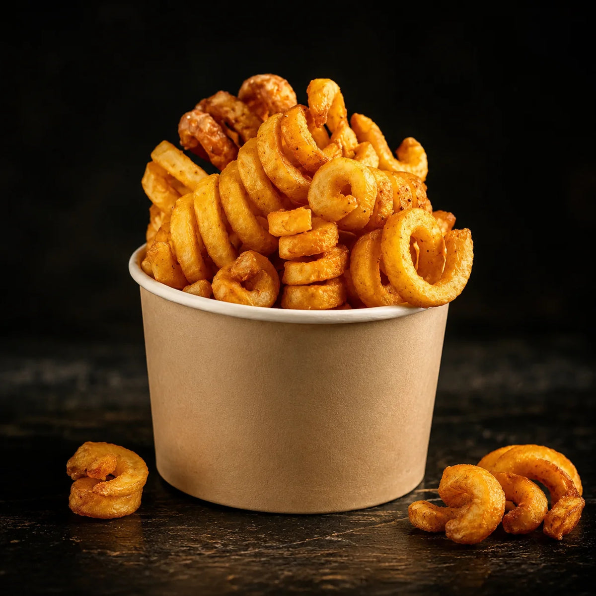 Basket of Curly Fries