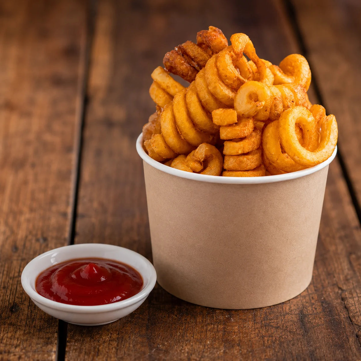 Basket of Curly Fries