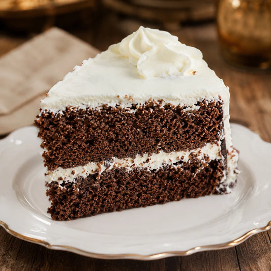 Oreo cake slice