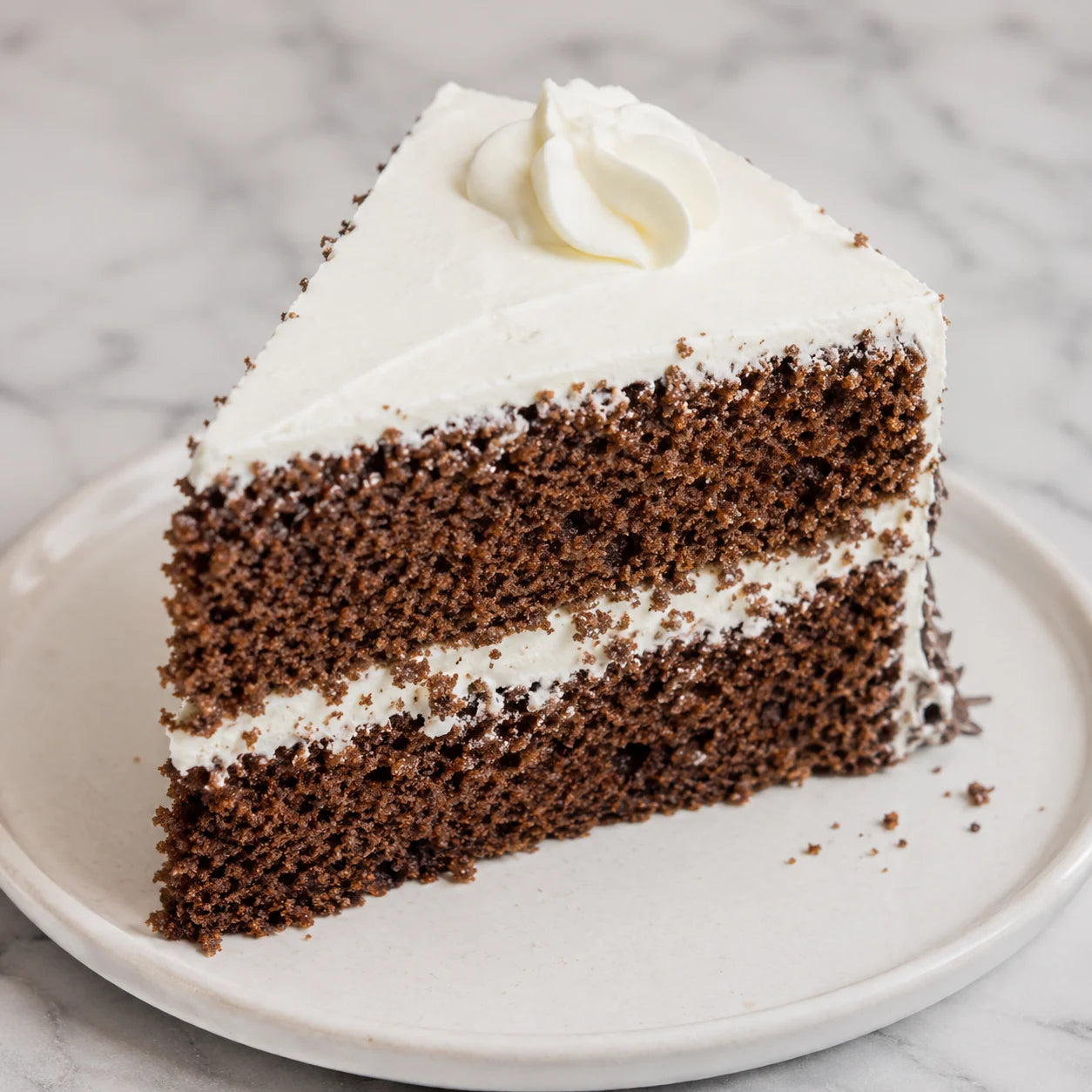 Oreo cake slice