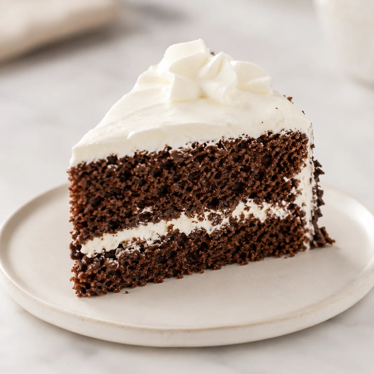 Oreo cake slice