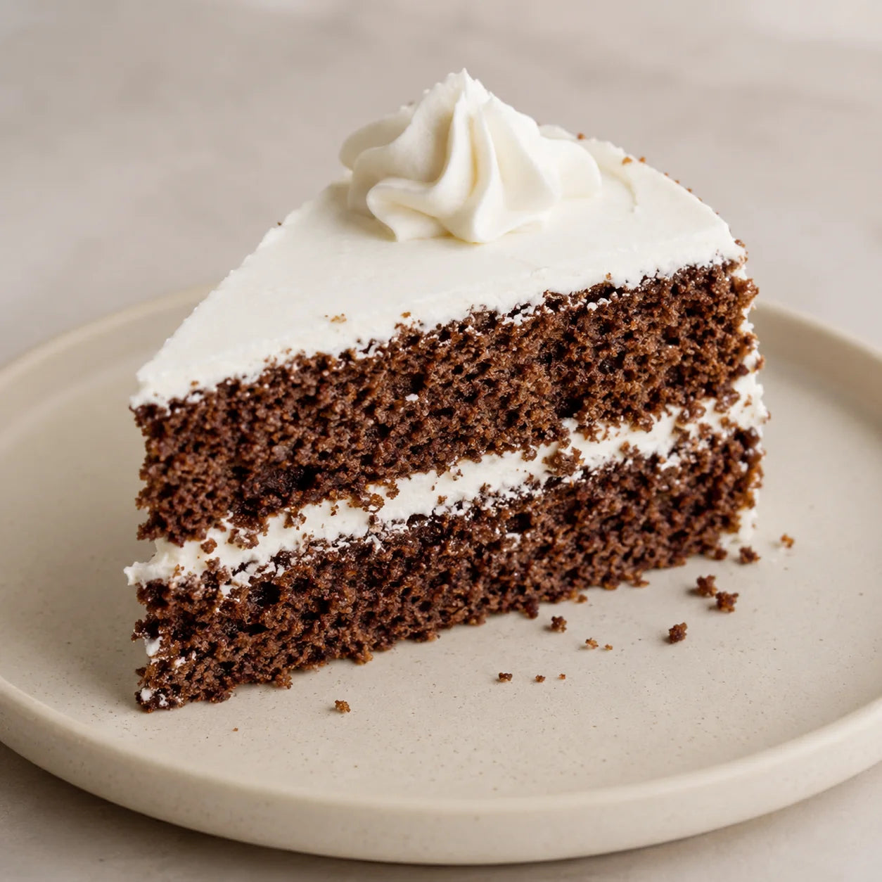 Oreo cake slice