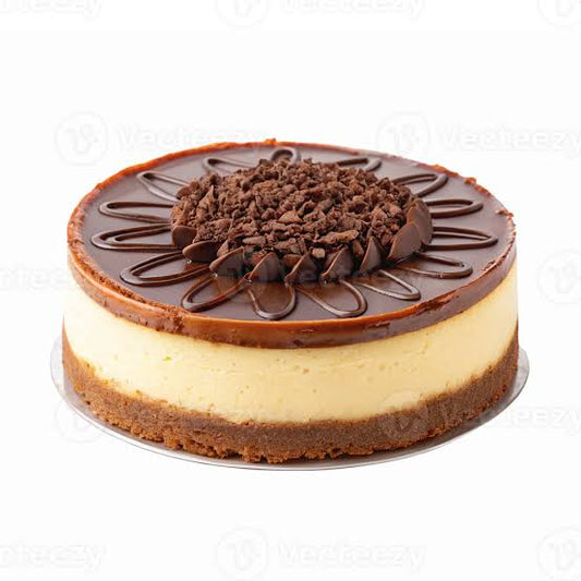 Chocolate Cheesecake Slice
