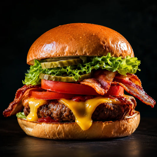 Classic bacon cheeseburger
