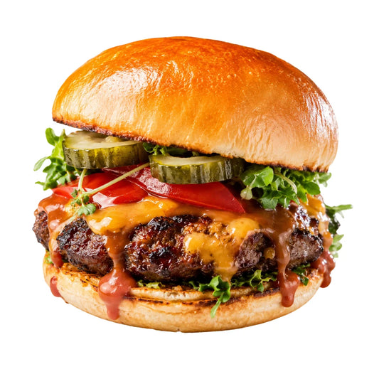 Classic halal burger
