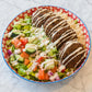 Crispy falafel loaded fries
