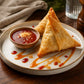 Crispy halal samosa
