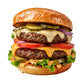 Double cheeseburger meal
