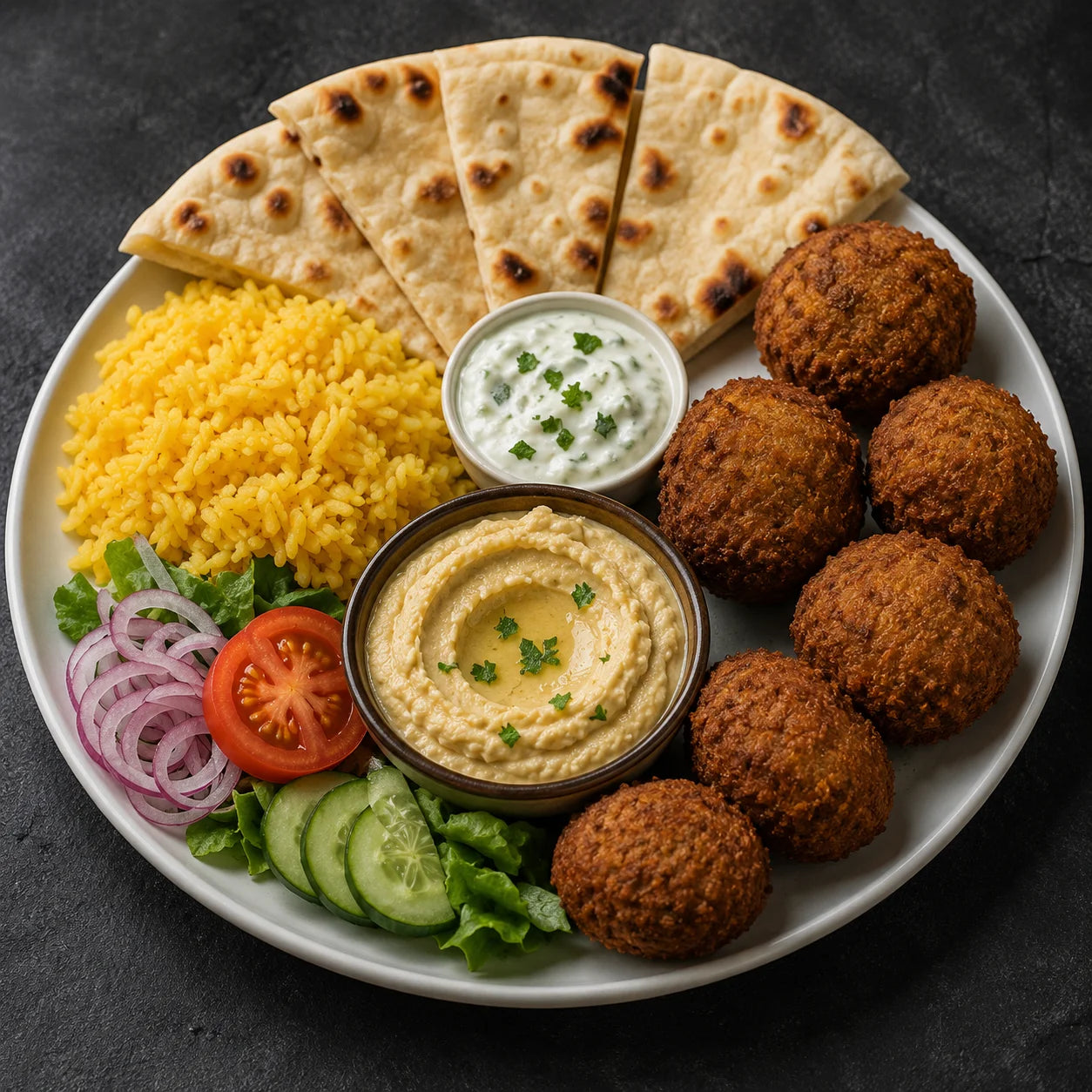 Fairfield Falafel Platter