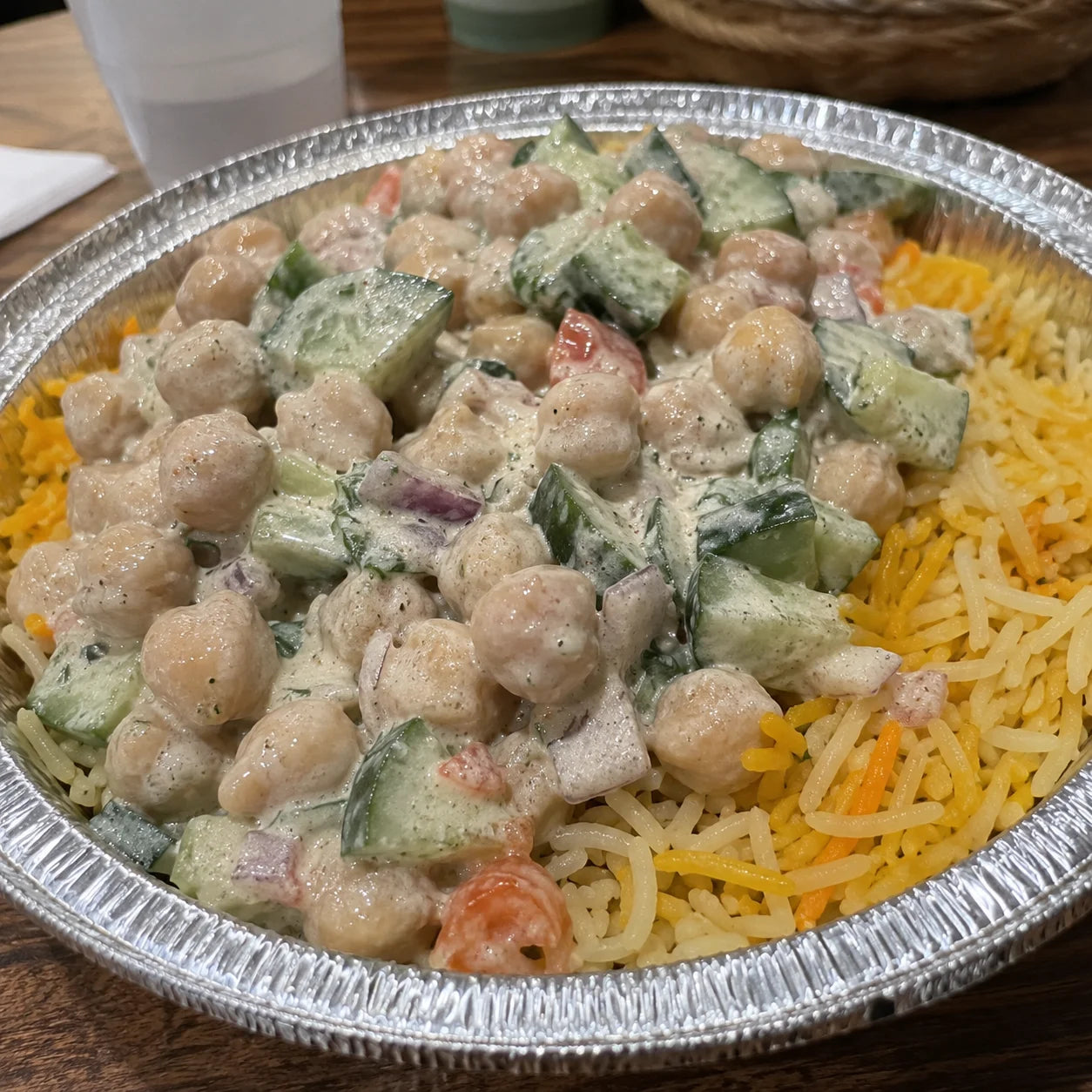 Fairfield chana rice bowl
