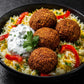 Fairfield falafel rice bowl
