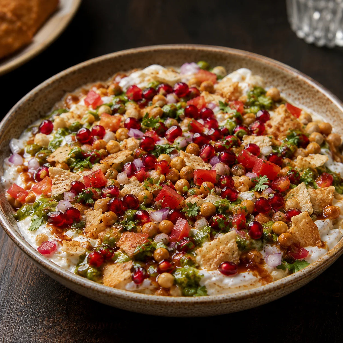 Flavorful chickpea chaat
