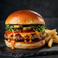 Fresh cheeseburger
