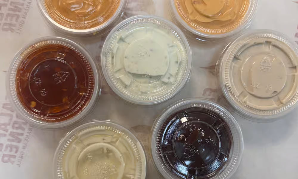 Fresh dipping sauces