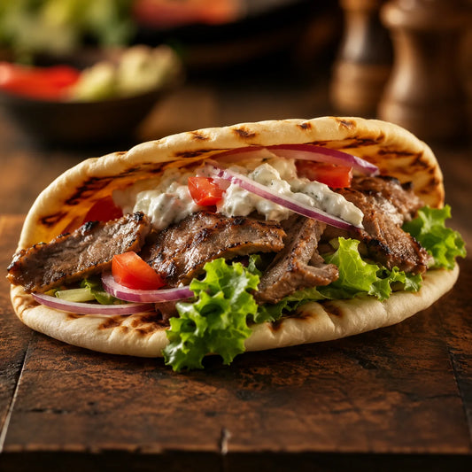 Fresh gyro wrap
