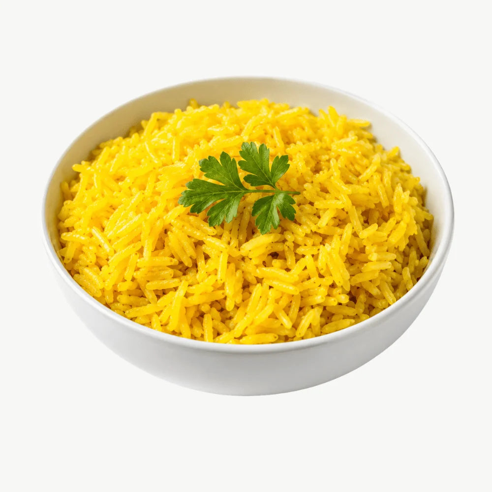 Fresh halal rice
