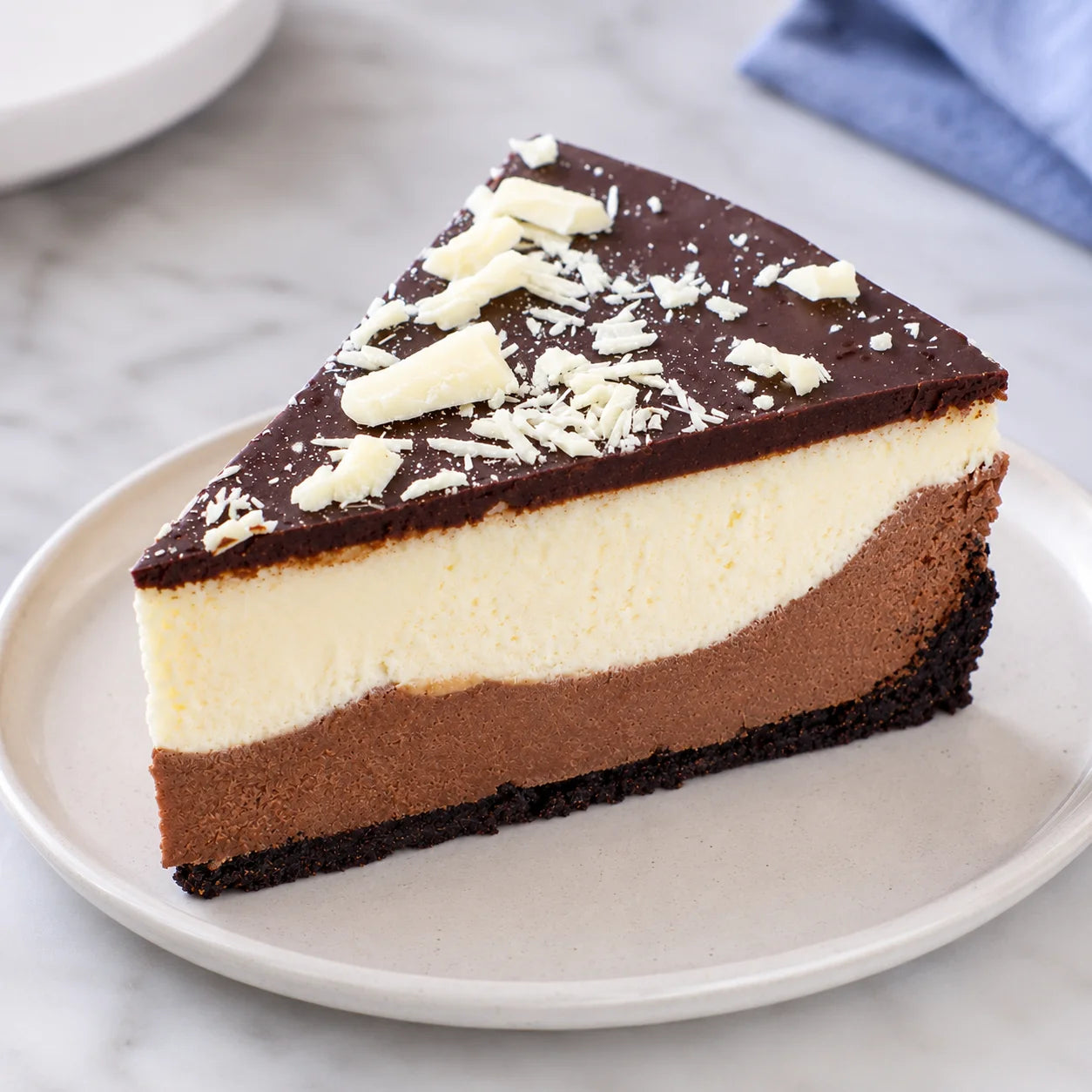 Halal Chocolate Cheesecake