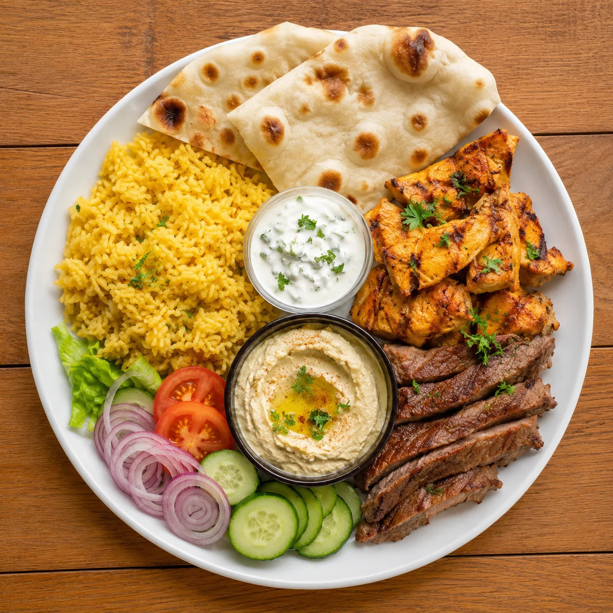 Halal Combo Platter