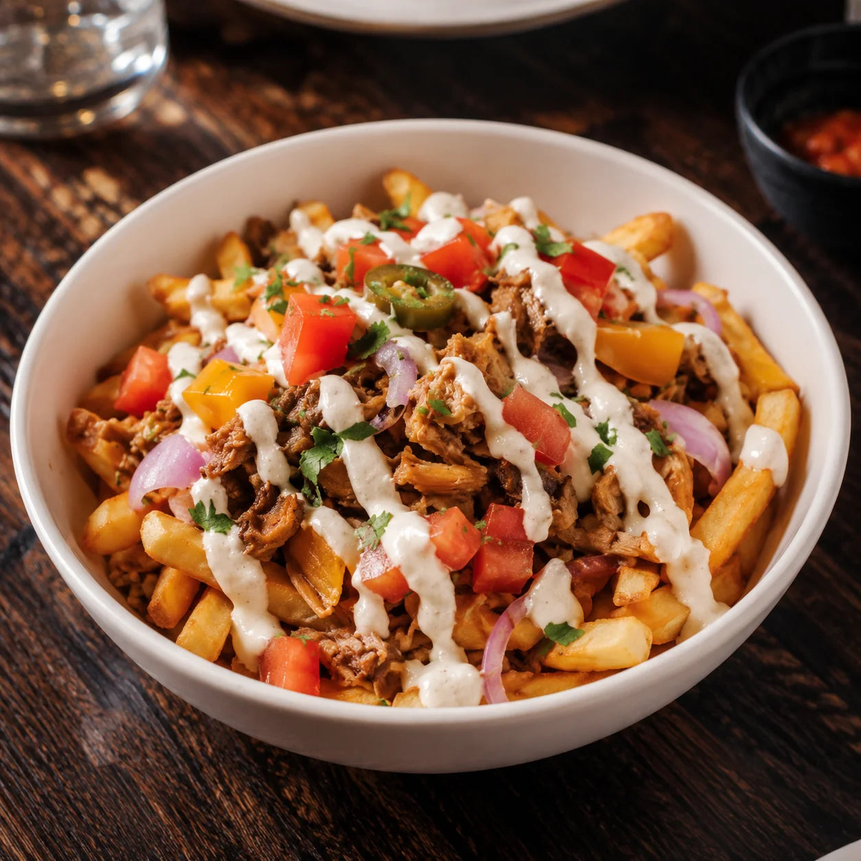 Halal Greek fries
