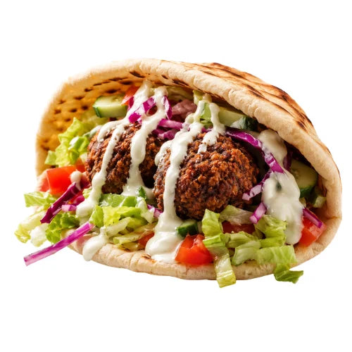 Halal falafel wrap
