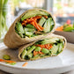Halal veggie wrap