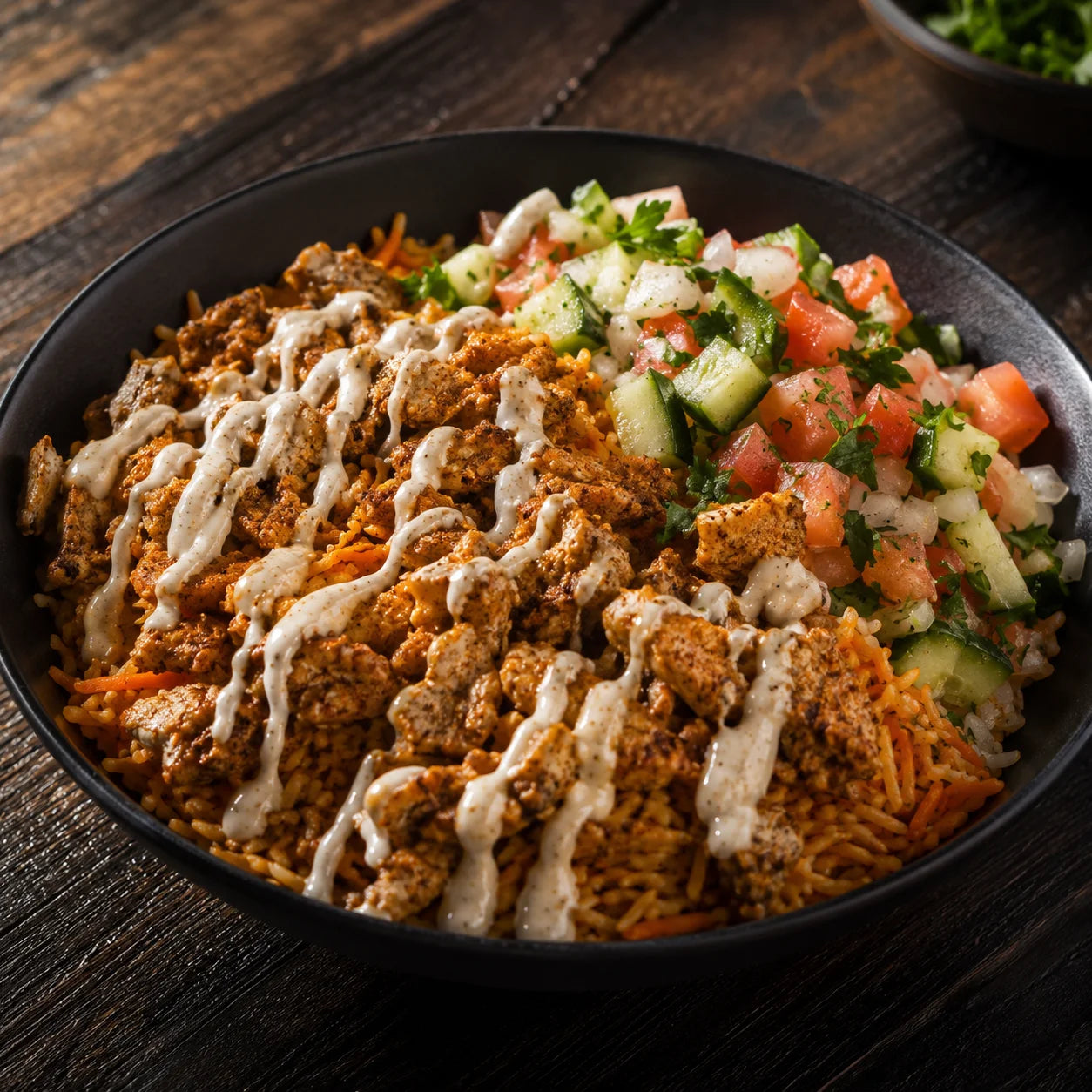 Loaded Chicken Rice Bowl