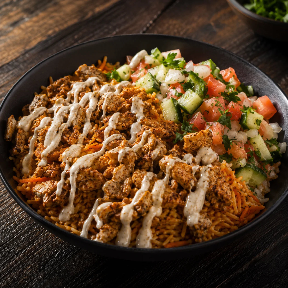 Loaded Chicken Rice Bowl