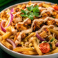 Loaded chicken shawarma fries
