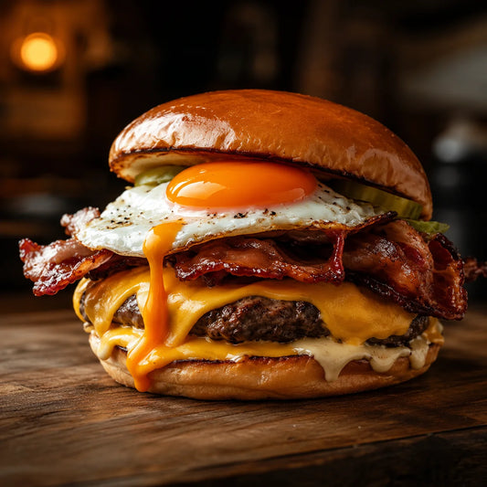 Loaded gangster burger
