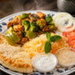 Protein gyro halal meal
