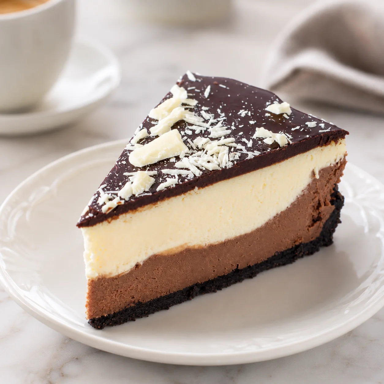 Rich Chocolate Cheesecake
