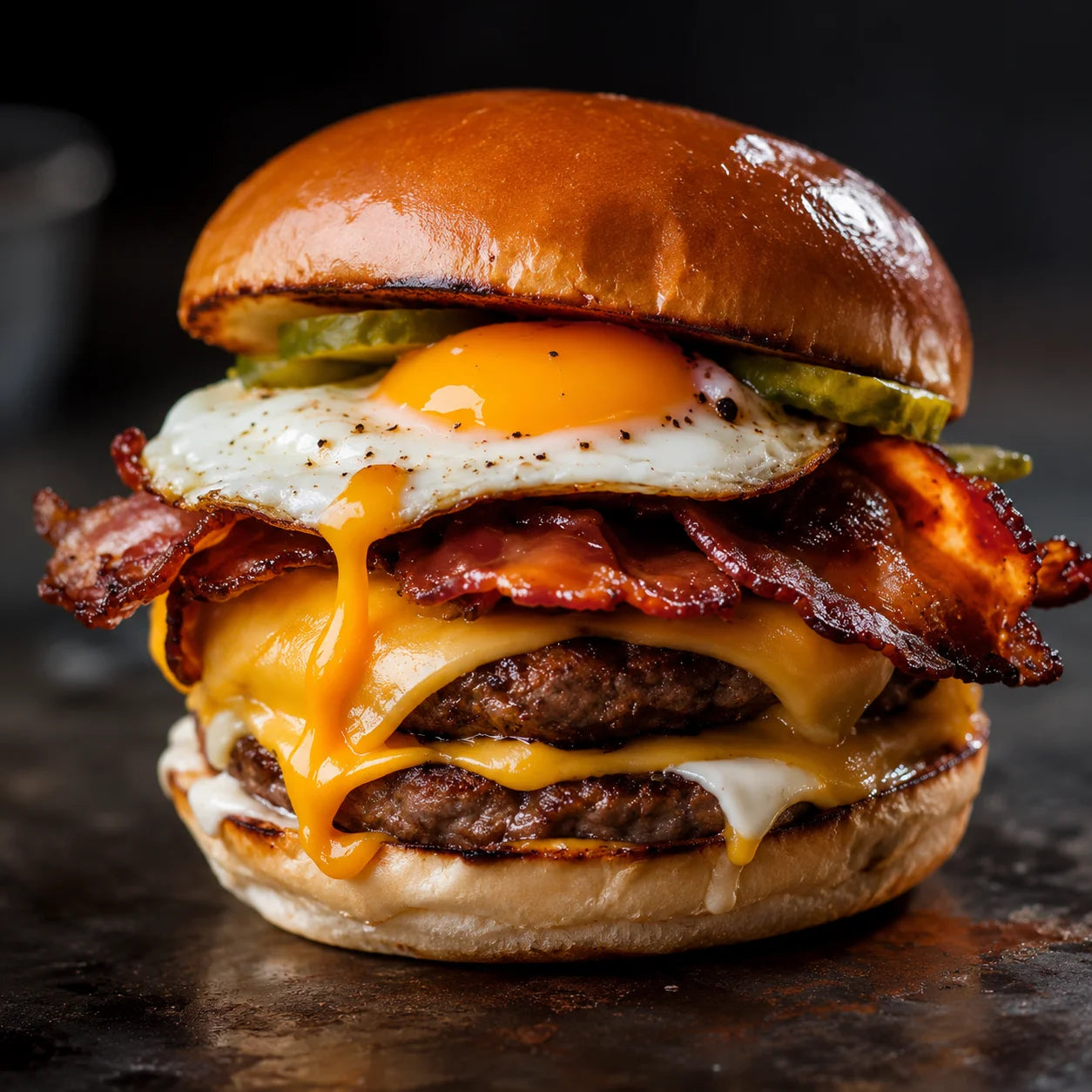 Special halal burger
