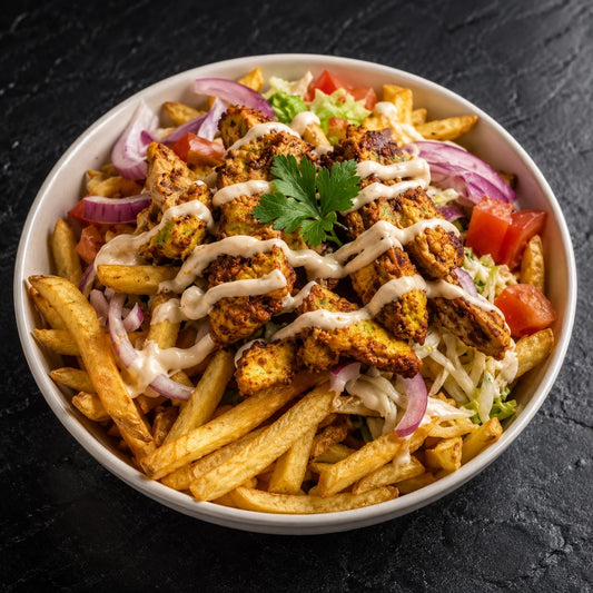Special shawarma fries
