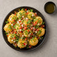 Spicy gol gappay chaat
