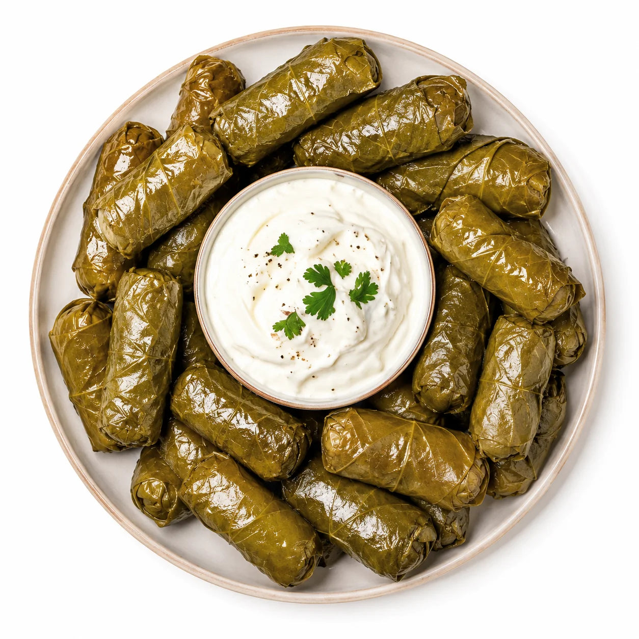 Traditional halal dolma
