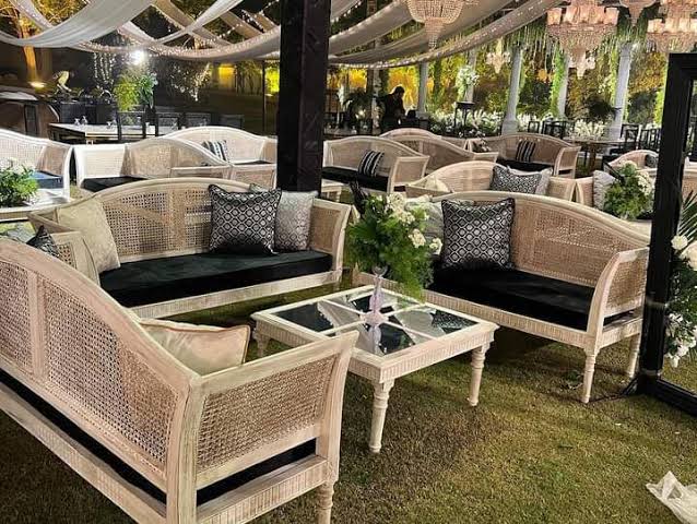 Wedding catering service featuring gourmet dishes and decorations
